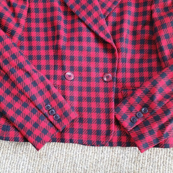 Liz Claiborne Women's Red and Black Jacket Liz Claiborne Women's Red and Black J - Picture 7 of 10
